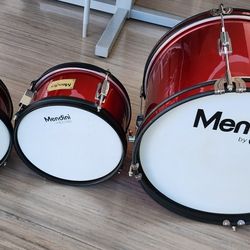 Mendini by CECILIO Drum Set Kid Size Band Rock Metal Punk Emo Heavy Music Instrument 