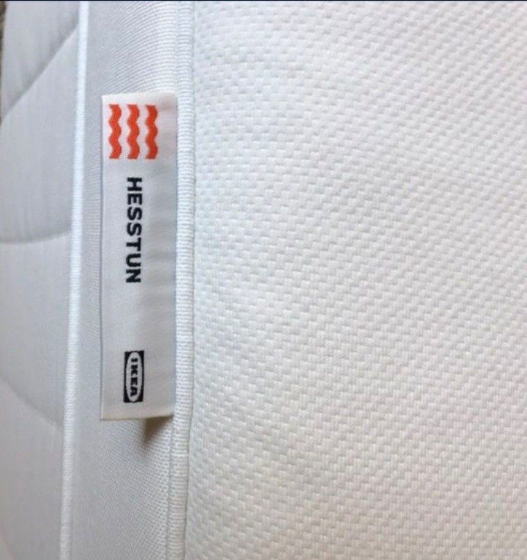 Newer Queen Ikea Hesstun Firm Eurotop Mattress, Boxspring, Bed Frame