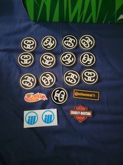 13 Stussy and Ramdom stickers