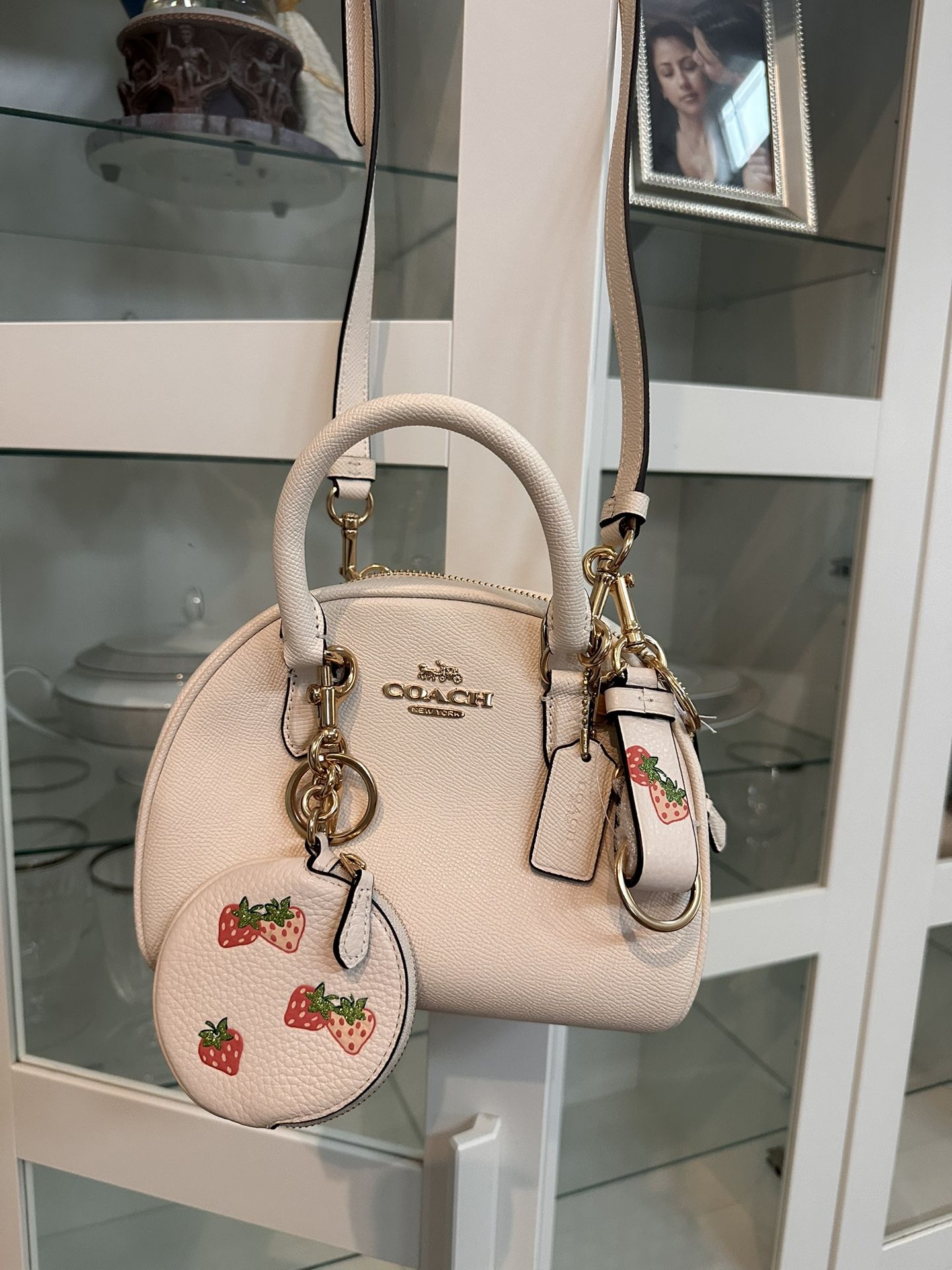New Coach Back Never Use Comes With Two Key Chains