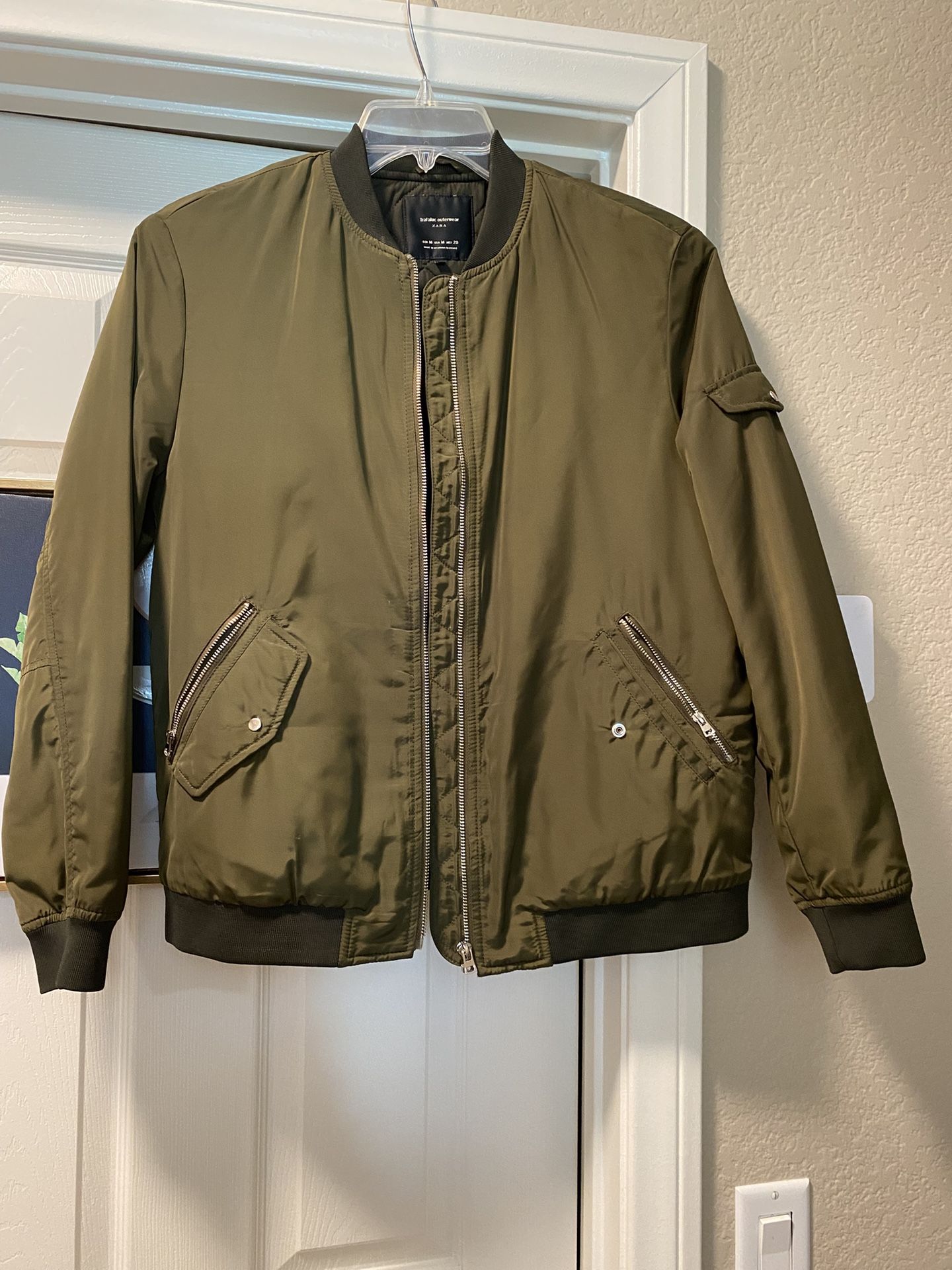 Zara Bomber Jacket Almost Brand New!