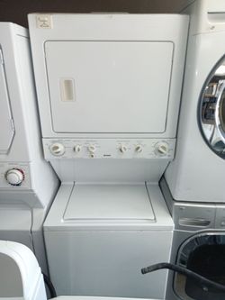 Kenmore gas stackable washer and dryer and repairs