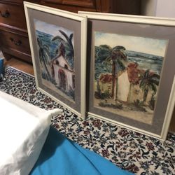 Tropical USA photograph Two pictures