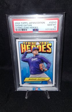 Shohei Ohtani 2024 Topps Japan Edition PSA 10