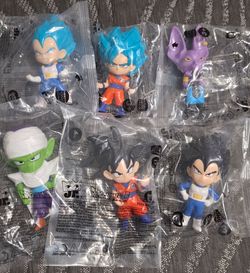Dragon ball z figures BK collab