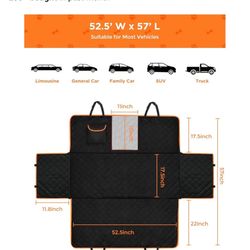 Waterproof Dog Car Seat Cover