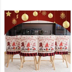 ***4 Gnome Chair Back Covers*****