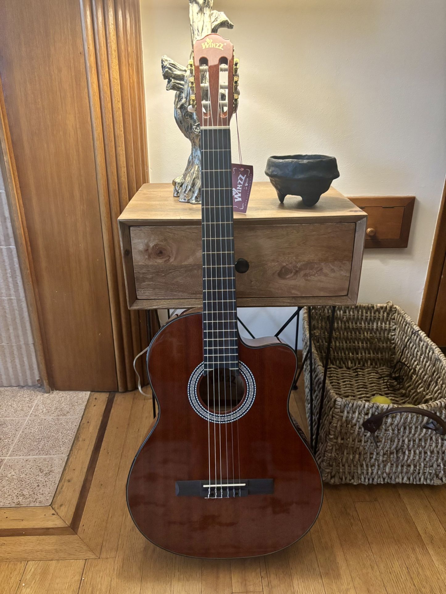 WINZZ Acoustic/electric guitar built-in pick up kit