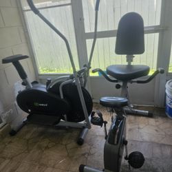 Two Fitness Bikes