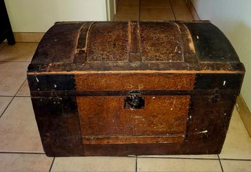 Vintage treasure trunk