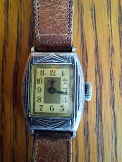 Vintage GEM Art Deco Tank-style Mechanical Wristwatch