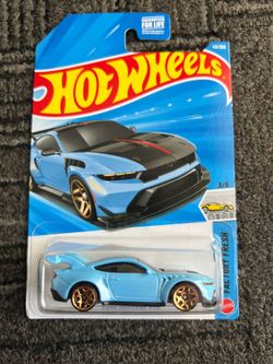 Hot Wheels Blue Ford Mustang GTD – Brand New | Mustang 60