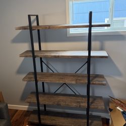 Bookshelf With Walnut Veneer 