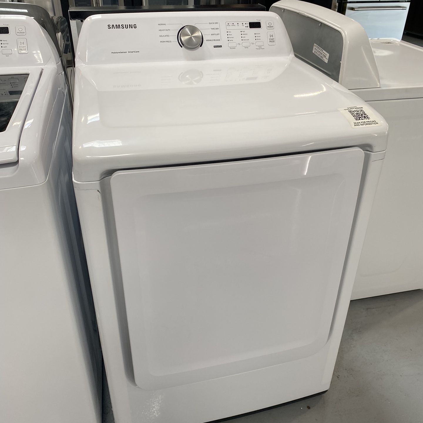 White 7.2 Cu. Ft. Electric Dryer