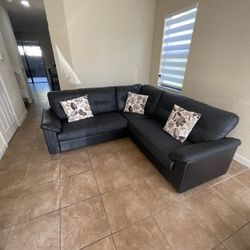 Dark Blue Sofa