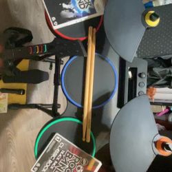 Wii Guitar Hero Drums 