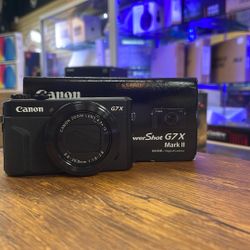 Canon Powershot G7X Mark II