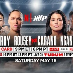 MVP MMA: Rausey vs Carano 