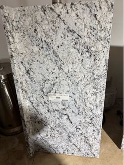 Brand-New Hampton Bay 4-Foot White Ice Granite-Look Countertop