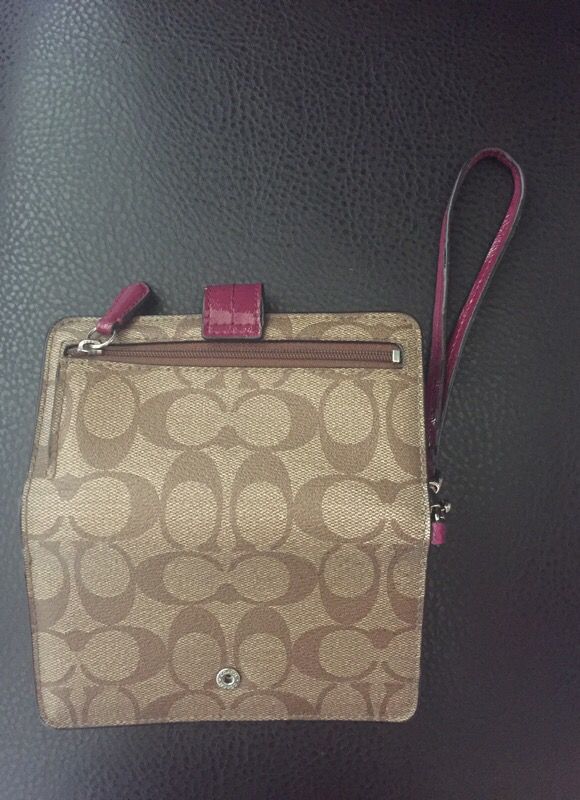 Coach wallet and phone case