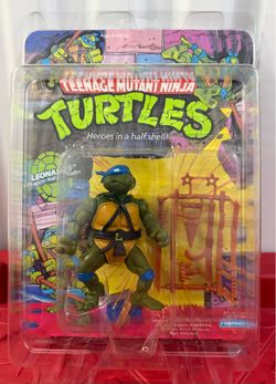 Vintage TMNT Unpunched 10xBack Leo W/Protector