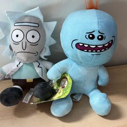 Rick And Morty Plush Dolls