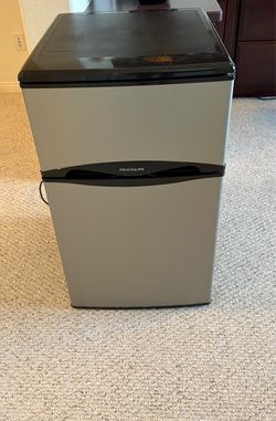 Frigidaire 3.1-cu. ft. Two-Door Compact Refrigerator in Silver Mist