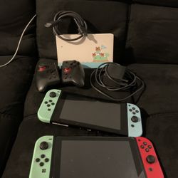 Two Nintendo Switch Animal Crossing Only Selling Together 