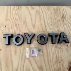 Toyota Letters