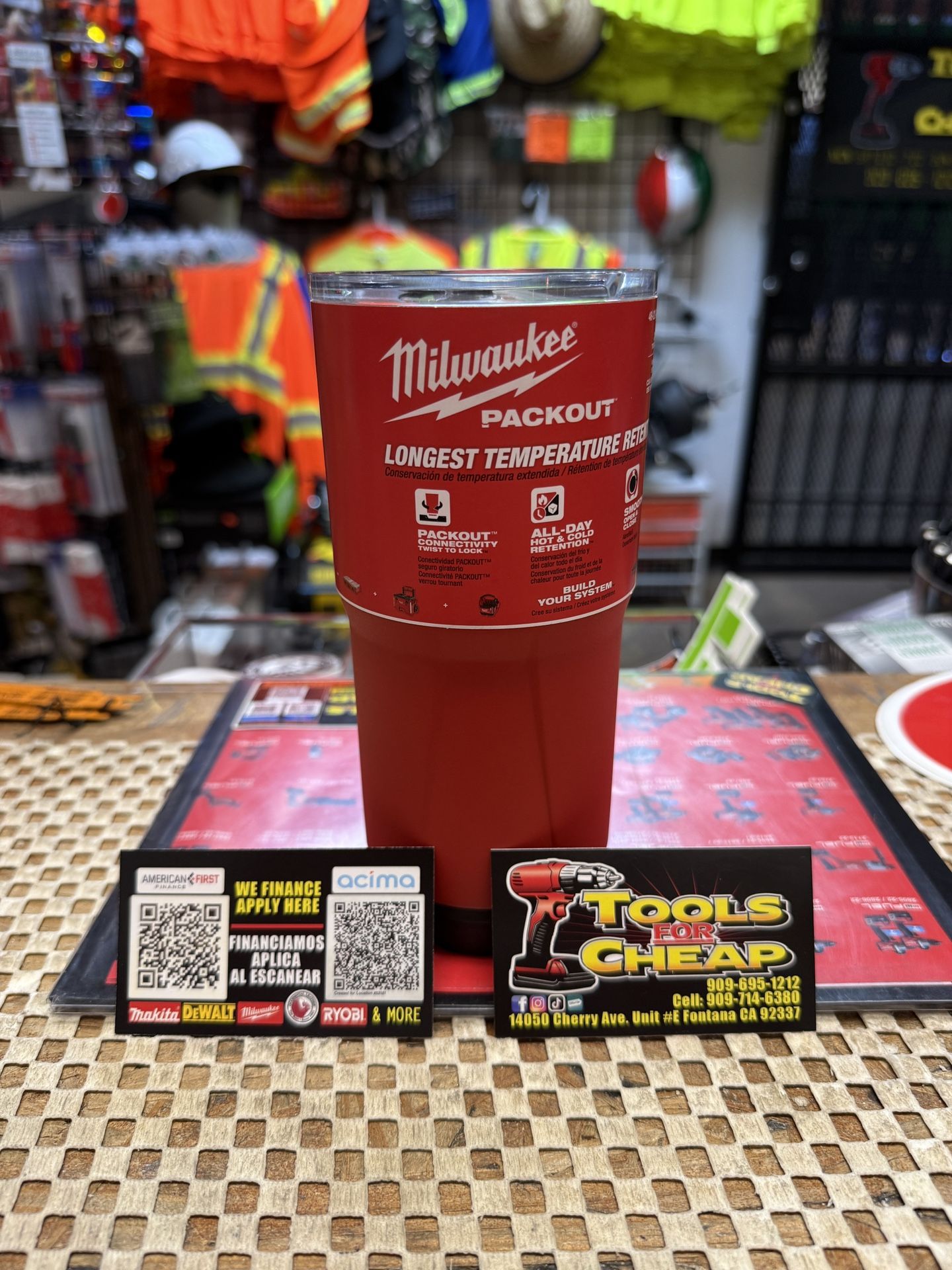 Milwaukee PACKOUT Red 20 oz. Tumbler
