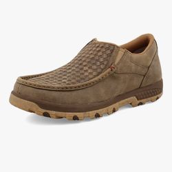 Twisted X mens leather Cellstretch Casual Slip-on Shoes