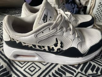 Nike air max with leopard print