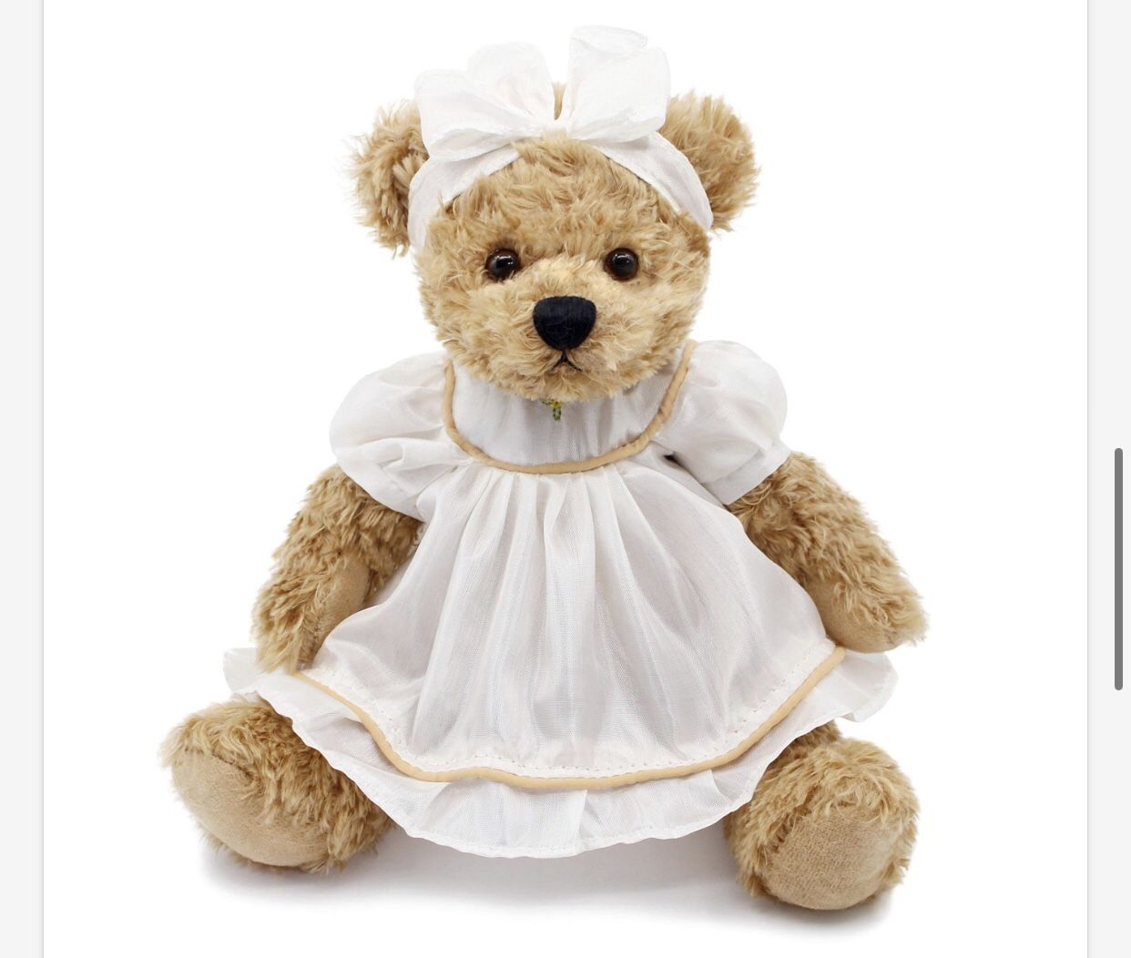 Teddy Bear with Clothes Oitscute 10” New