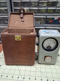 Old school voltage meter