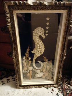 Beautiful Vintage Shell Picture 