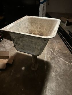 Antique Cast Iron Sink