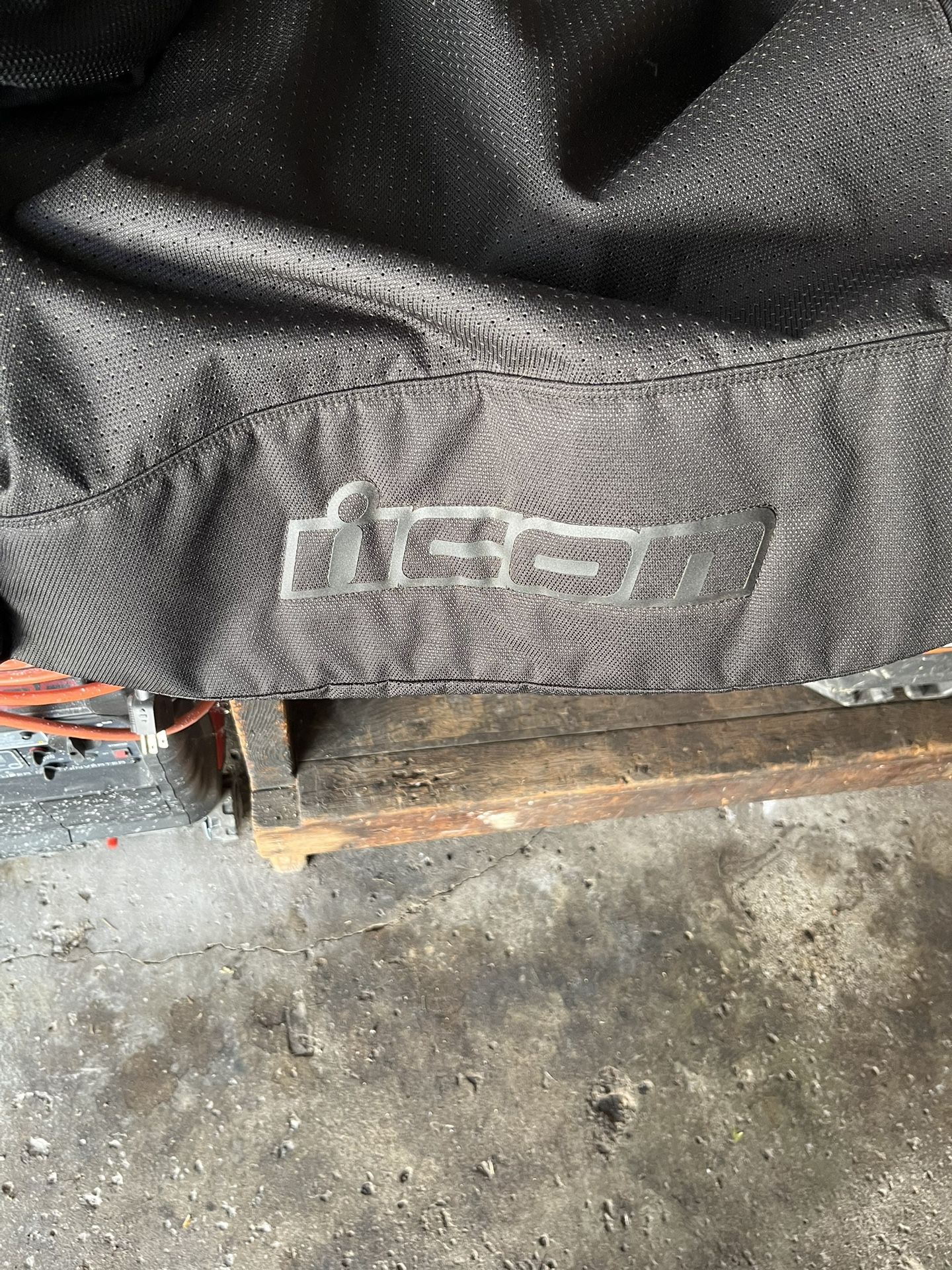 Riding jacket and helmet