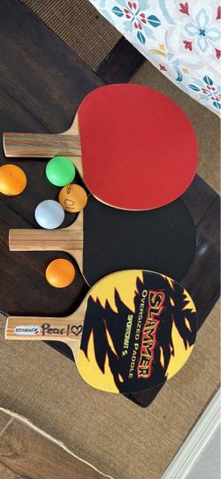 Table tennis set