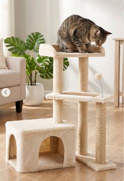 Vibrant Life 4 Level Lookout Cat Tree 31.5”