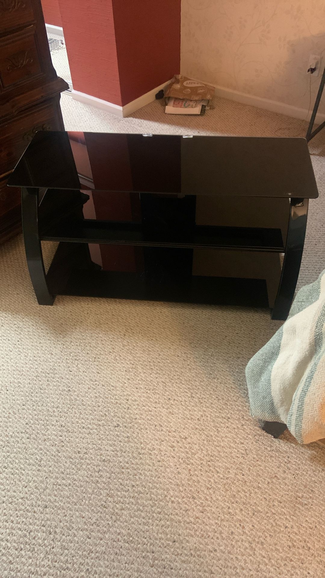 Glass TV Stand