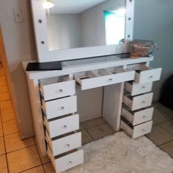 Vanity With Mirror