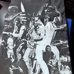 Star Wars - A New Hope Gray 2XLT T-shirt