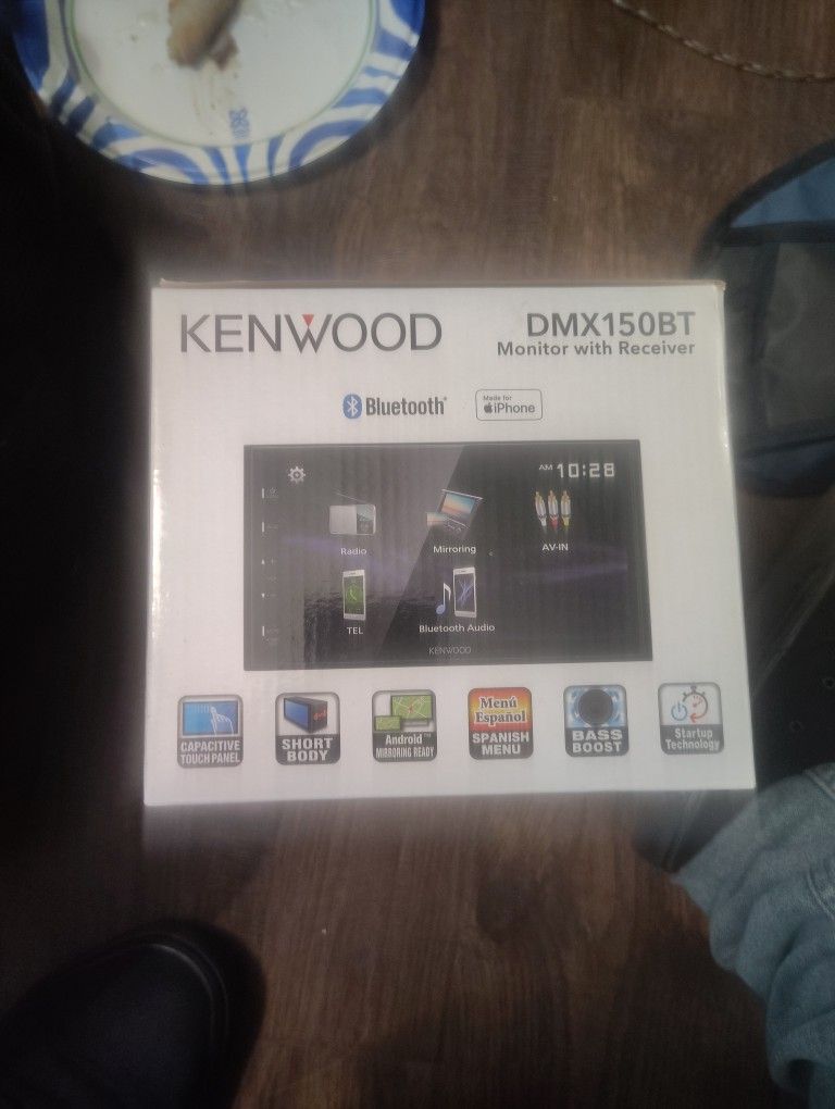 Kenwood DMX150BT Brand New Double Din Deck