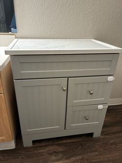 Wood Storage Cabinet