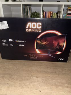 34” AOC gaming monitor 
