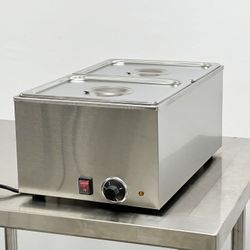 NSF 2 Containers Countertop Electric Food Warmer ZCK165B-2