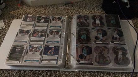 Basketball Cards With Binder!