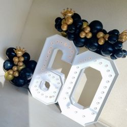Marquee Numbers And Letters Available 