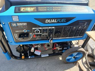 Dual Fuel Generator 13000watt brand new