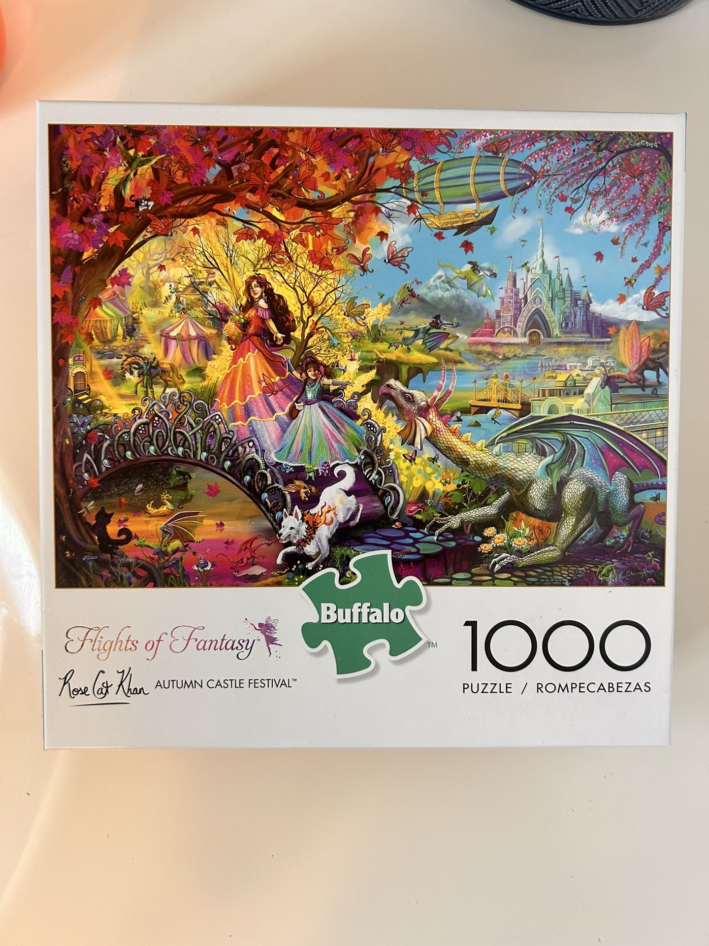 Buffalo Games Autumn Castle Festival - 1000 Piece Puzzle